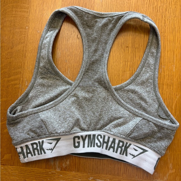 Gymshark Grey/Green and White Sports Bra - Picture 2 of 2